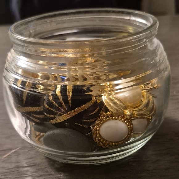 Assorted Gold and Black Women’s Statement Earrings - Mixed Pack - Picture 7 of 7